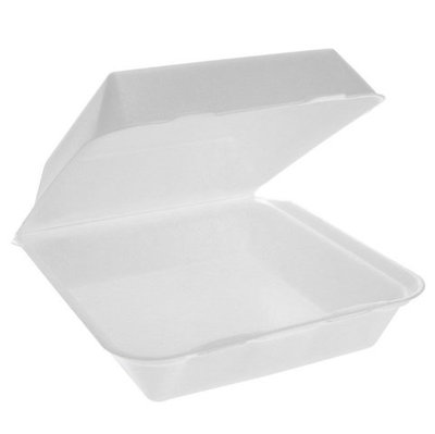 PACTV 801 MED FOAM HINGED CONT 8X8 1-COMP 